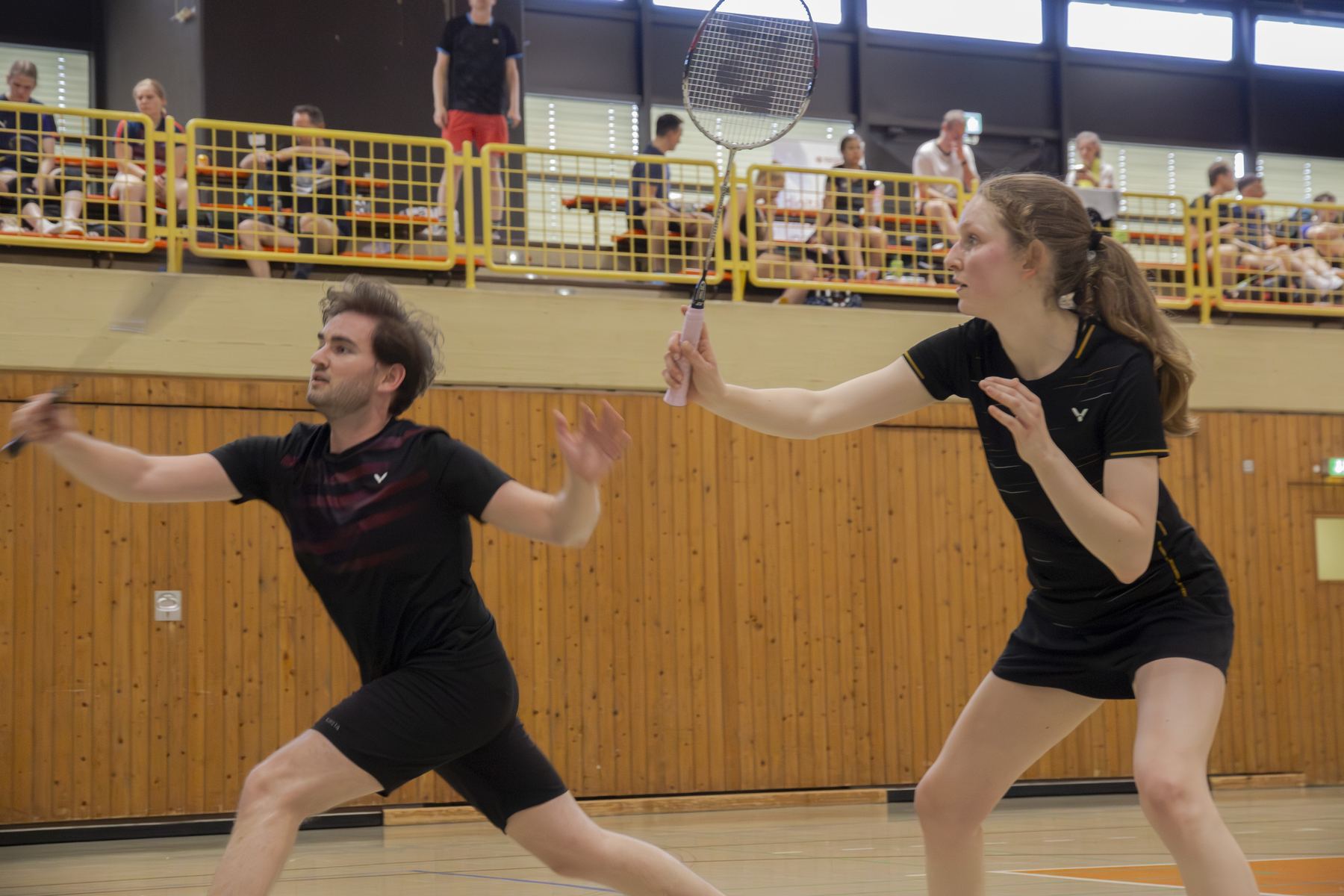 Mixed-Doppel beim Alemannen Cup